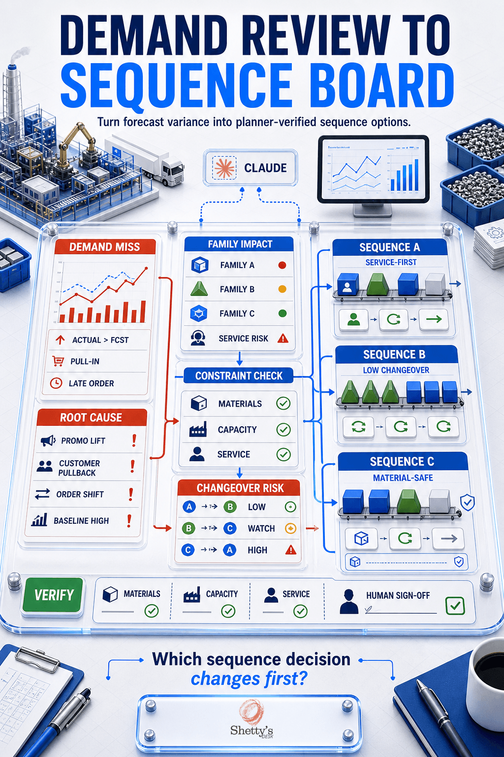 From Demand Review to Production Sequence
