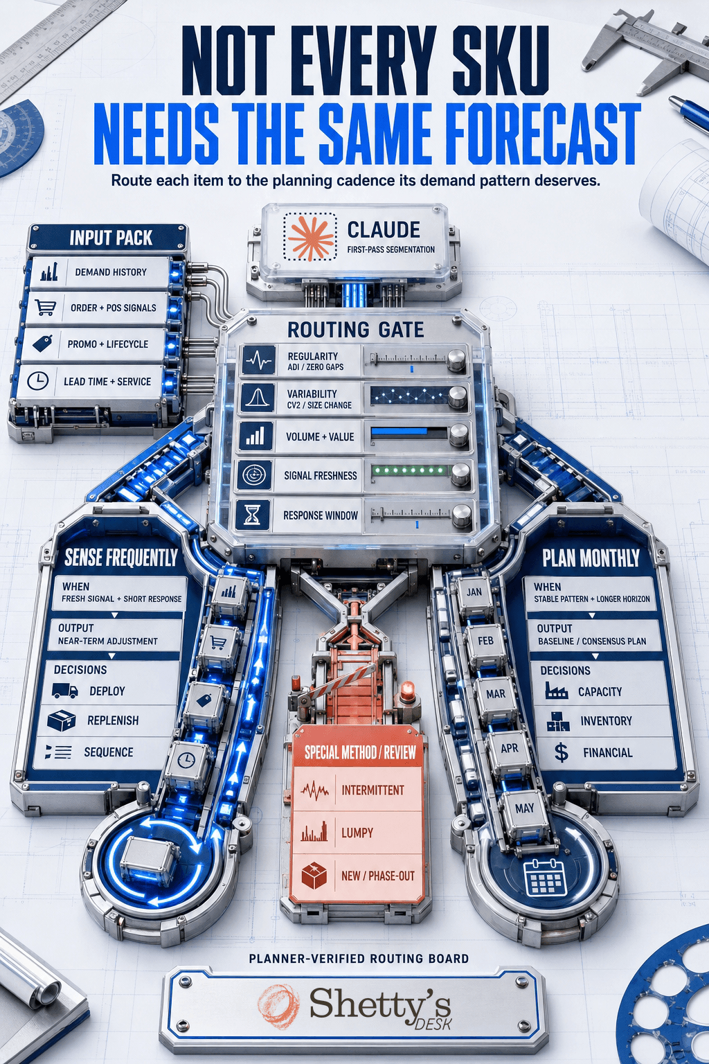 Demand Sensing Router